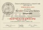 Členství<br>National Geographic Society